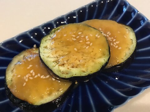 調味料２つだけ！茄子のはちみつ味噌焼き